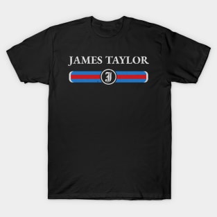 Graphic James Name Vintage Birthday Retro Gift T-Shirt